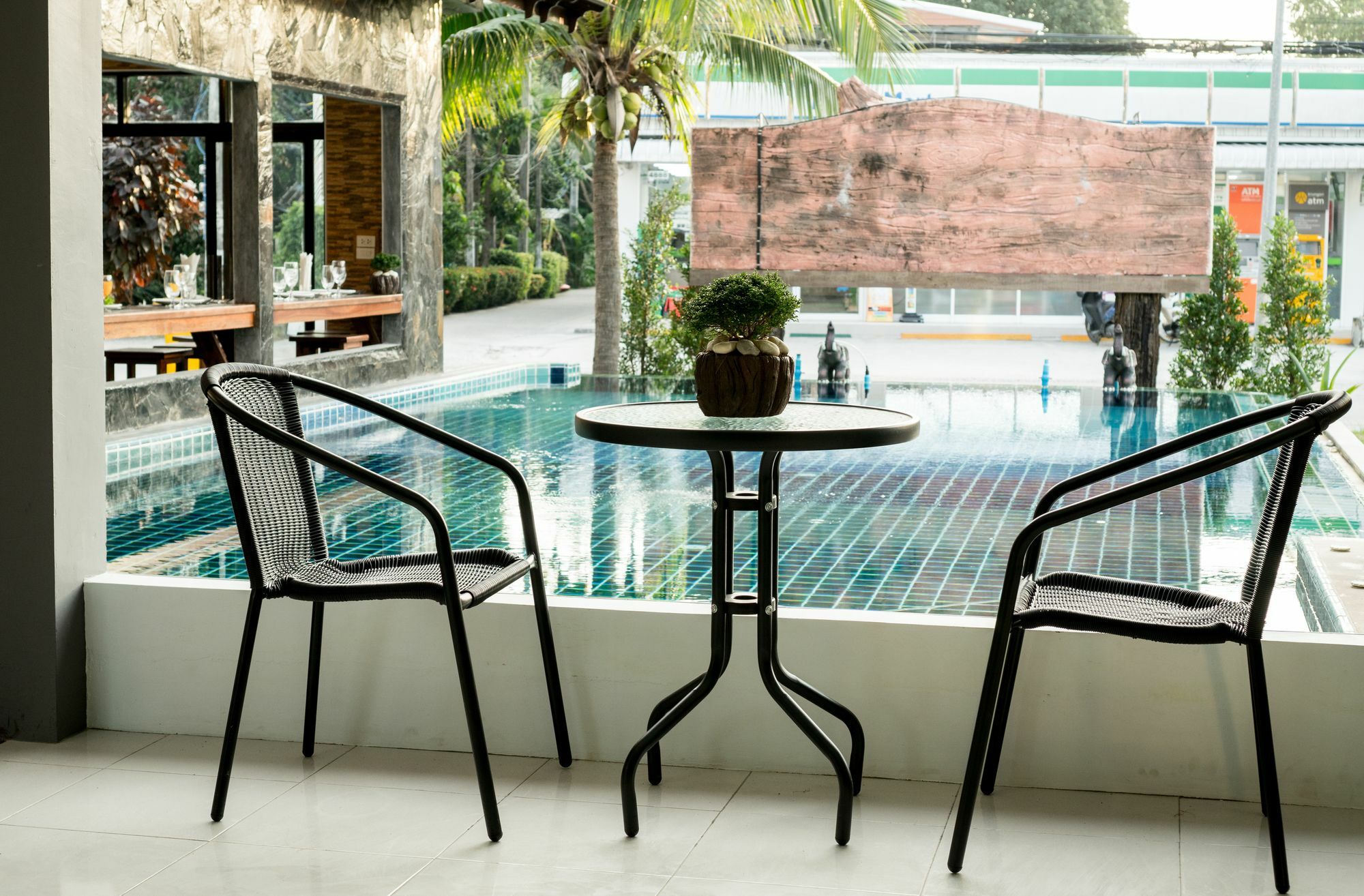 Billabong Hotel And Cafe Baan Tai Ngoại thất bức ảnh